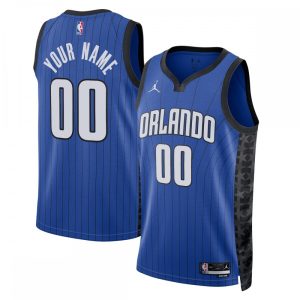 Orlando Magic Jordan Brand Unisex 2022/23 Swingman Custom Gorgeous Jersey Statement Edition Royal