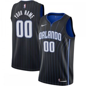 Orlando Magic Nike 2020/21 Swingman Custom Jersey Icon Sophisticated Edition Black