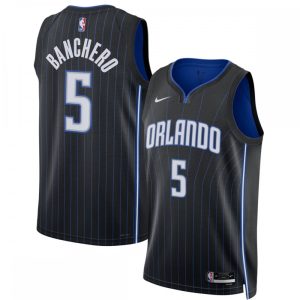 Paolo Banchero Orlando Magic Nike Unisex Refined 2022 NBA Draft First Round Pick Swingman Jersey Icon Edition Black