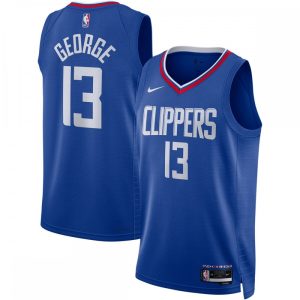 Paul George LA Clippers Nike Unisex 2022/23 Swingman Jersey Icon Edition Classy Royal