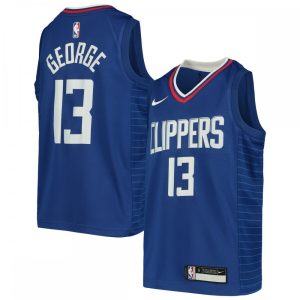 Paul George LA Clippers Nike Youth Swingman Jersey Icon Edition Classy Royal