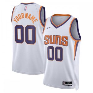 Phoenix Remarkable Suns Nike Unisex 2022/23 Swingman Custom Jersey White Association Edition