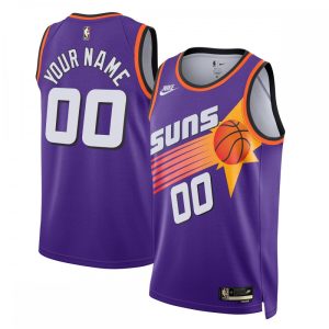 Phoenix Suns Nike Unisex 2022/23 Custom Swingman Jersey Premium - grade Classic Edition Purple