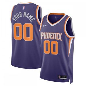 Phoenix Suns Nike Unisex Amazing 2022/23 Swingman Custom Jersey Purple Icon Edition