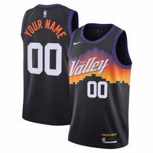Phoenix Suns Nike Unisex Exquisite 2020/21 Custom Swingman Jersey Black City Edition