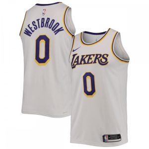 Russell Westbrook Los Angeles Lakers Nike 2021/22 Premium - grade Swingman Jersey Association Edition White