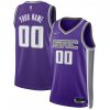 Sacramento Kings Marvelous Nike 2021/22 Diamond Swingman Custom Jersey Icon Edition Purple