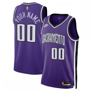 Sacramento Kings Nike Unisex Adult Swingman Custom Jersey Classic Elegant Edition Purple