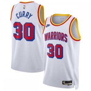 Stephen Curry Golden State Luxurious Warriors Nike Unisex 2024/25 Swingman Jersey White Classic Edition