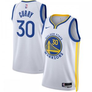 Stephen Curry Golden State Warriors Nike Unisex 2022/23 Swingman Jersey Association Distinguished Edition White