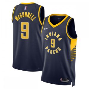 T.J. Outstanding McConnell Indiana Pacers Nike Unisex Swingman Replica Jersey Icon Edition Navy