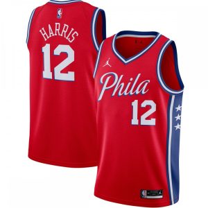 Tobias Top - notch Harris Philadelphia 76ers Jordan Brand 2020/21 Swingman Jersey Statement Edition Red