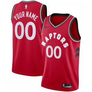 Toronto Dashing Raptors Nike Swingman Custom Jersey Red Icon Edition