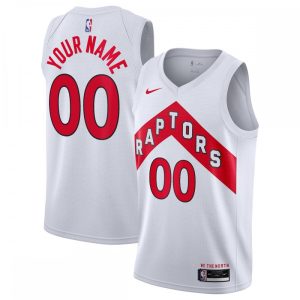 Toronto Raptors Nike 2020/21 Swingman Custom Gorgeous Jersey Association Edition White