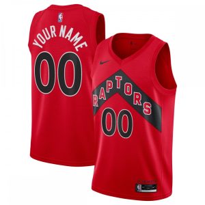 Toronto Raptors Nike 2020/21 Swingman Custom Jersey Icon Edition Classy Red