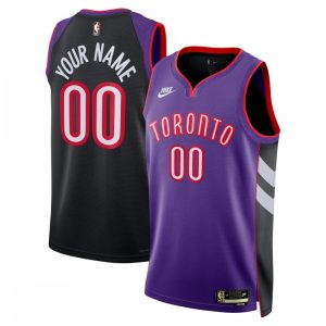Toronto Raptors Nike Unisex Adult Swingman Custom Jersey Fabulous Classic Edition Purple