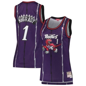 Tracy McGrady Toronto Raptors Women's 1998/99 Hardwood Classics Swingman Jersey Prime Purple
