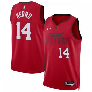 Tyler Herro Miami Heat Nike Unisex 2024/25 Swingman Player Jersey City Delightful Edition Red