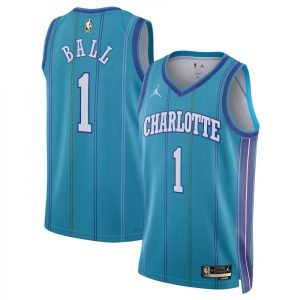 Youth Jordan LaMelo Ball Teal Charlotte Hornets Swingman Jersey Luxurious Classic Edition