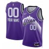 Utah Jazz Nike Unisex 2023/24 Custom Swingman Jersey Stunning Purple City Edition