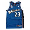 Washington Wizards Michael Jordan #23 Exquisite Vintage Nike Blue Jersey 911 Patch