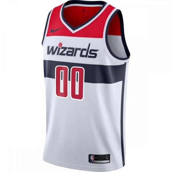 Washington Wizards Nike Custom Charming Swingman Jersey White Association Edition - Image 2