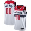 Washington Wizards Nike Custom Charming Swingman Jersey White Association Edition