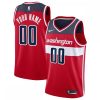 Washington Wizards Nike Swingman Custom Jersey Red Icon Elegant Edition
