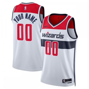 Washington Wizards Nike Unisex 2022/23 Swingman Custom Jersey White Association Premium - grade Edition