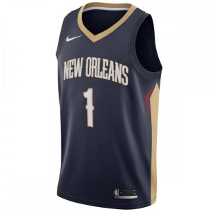 Zion Williamson New Orleans Pelicans Nike 2019 NBA High - quality Draft First Round Pick Swingman Jersey Navy Icon Edition